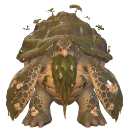 Uralte Inselschildkröte