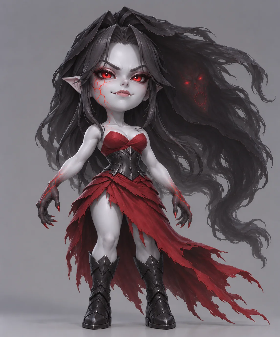 Ashe – Chibi-Konzept