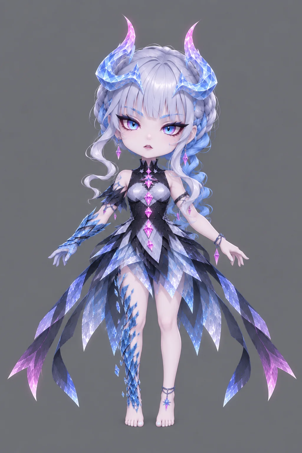 Ice Rose – Nicht-Chibi-Form