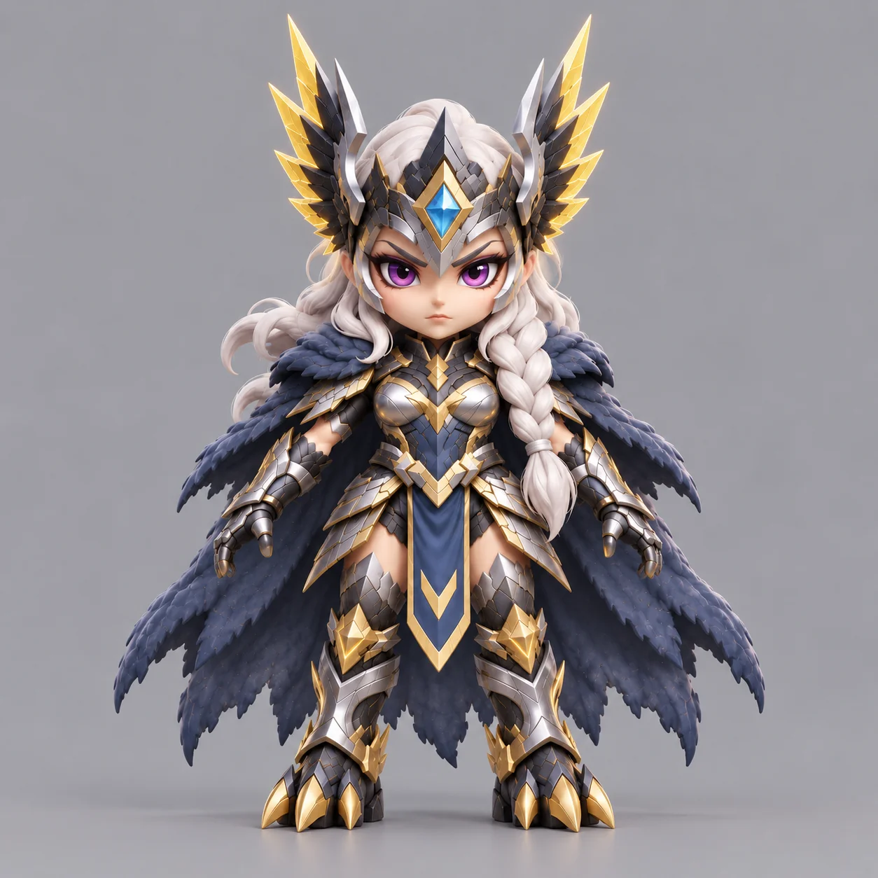 Thunder Goddess – Weiteres Chibi-Konzept