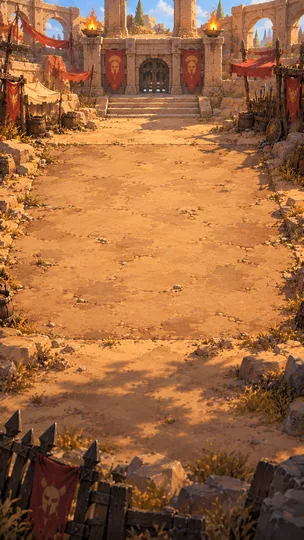 Originalkulisse: Gladiatorendorf