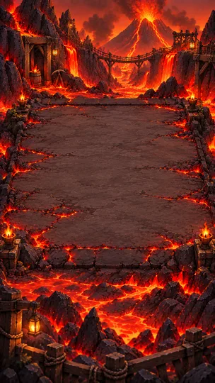 Originalkulisse: Vulkan